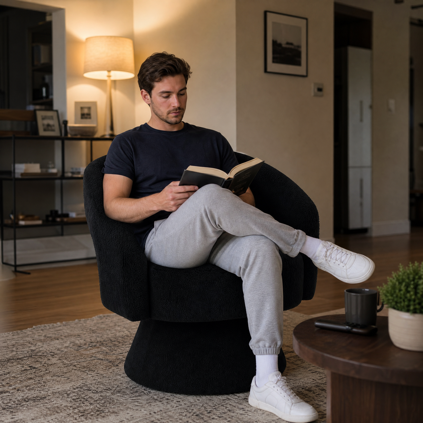 The Haven 360° Swivel Barrel Chair