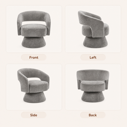 The Haven 360° Swivel Barrel Chair