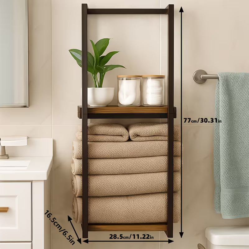Bristol Towel Shelf Set (2-Piece)