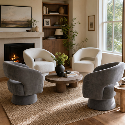 The Haven 360° Swivel Barrel Chair